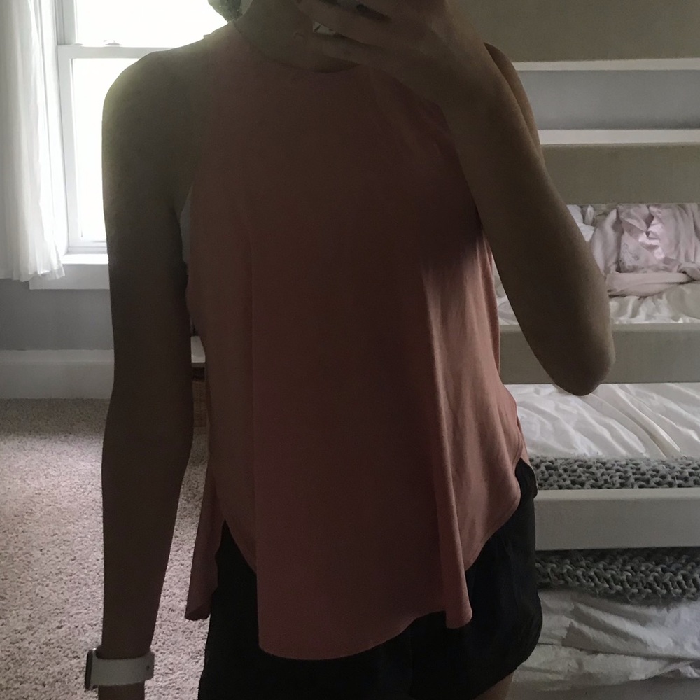 fabletics cropped swing tank